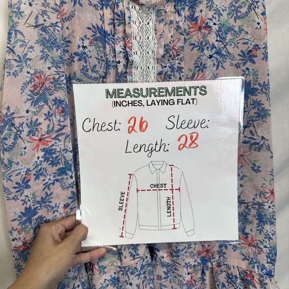 Maurices Women's 3X Multi Floral Babydoll Tank Plus Size Top Sheer Cottage Flowy - Picture 5 of 8